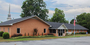 Picture of the outside of Pathfinders Church